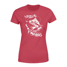 Load image into Gallery viewer, Walleye fishing fly fishing - Standard Women&#39;s T-shirt