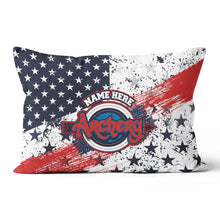 Load image into Gallery viewer, Personalized American Flag Target Archery Pillow Gift For Archery Lovers VHM0934