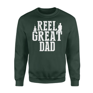 Reel Great Dad, Fishing Shirt for Men, father's day gift for dad D05 NQSD305 - Standard Crew Neck Sweatshirt