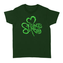 Load image into Gallery viewer, Men Women&#39;s St. Patrick&#39;s Day Shamrock T-Shirt - FSD1399D07