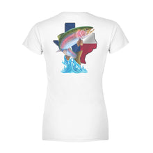 Load image into Gallery viewer, Trout fishing Texas trout season - Standard Women&#39;s T-shirt