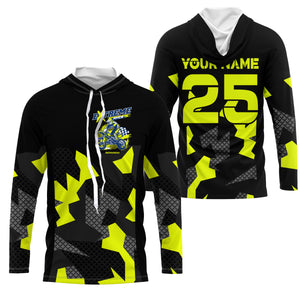 Personalized camouflage motocross jersey UPF30+ men women kid dirt bike racing off-road motorcycle NMS973