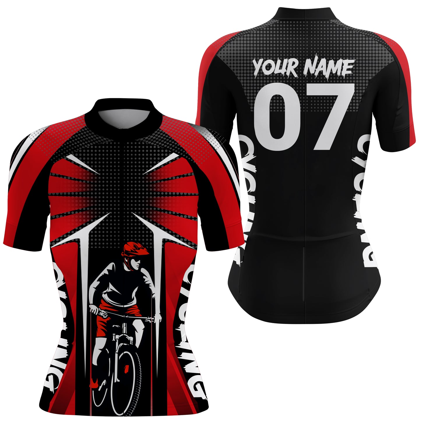 Custom Womens Cycling Jersey Bicycling MTB BMX Biking Downhill Road Cycle Racing| NMS815