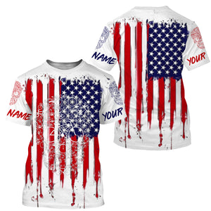 USA MTB jersey kids adult UPF30+ skull mountain bike shirt American cycling gear downhill clothes| SLC254