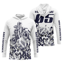 Load image into Gallery viewer, Custom motocross jersey UPF30+ kids men women dirt bike racing long sleeves off-road motorcycle NMS1039