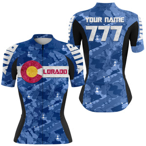 CO Colorado BMX Men Women Cycling Jersey Custom Cyclist Bicycle Riding Shirt Cross Country Biking| NMS799