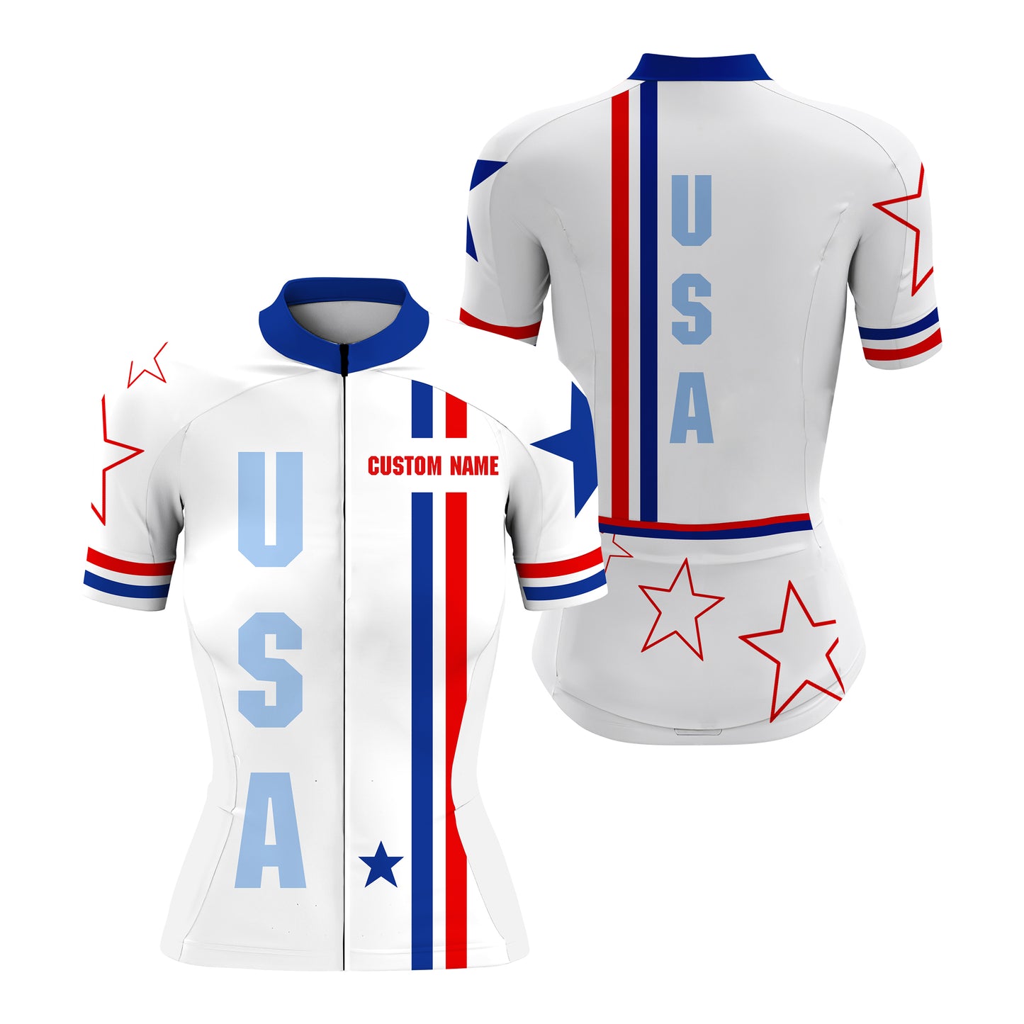 Men & women American cycling jersey with pockets UPF50+ USA cycle gear MTB BMX mountain bike shirt| SLC165