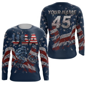 Custom American BMX jersey Adult kid bike shirts UPF30+ USA bicycle motocross gear Cycling clothes| SLC69