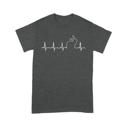 Men’s Rabbit hunting Shirt, Rabbit Pulse Heartbeat T-shirt - FSD3787 D06