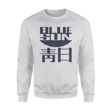 Load image into Gallery viewer, Blue sun - Standard Crew Neck Sweatshirt