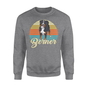 Custom name Berner dog personalized gift Crew Neck Sweatshirt
