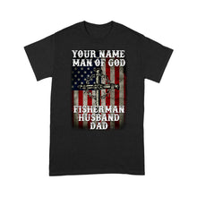 Load image into Gallery viewer, Fisherman - Man of God personalized gift T-Shirt