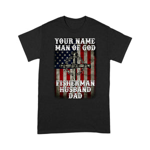 Fisherman - Man of God personalized gift T-Shirt