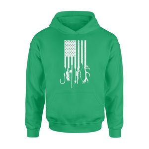 Hunting fishing US Flag shirts