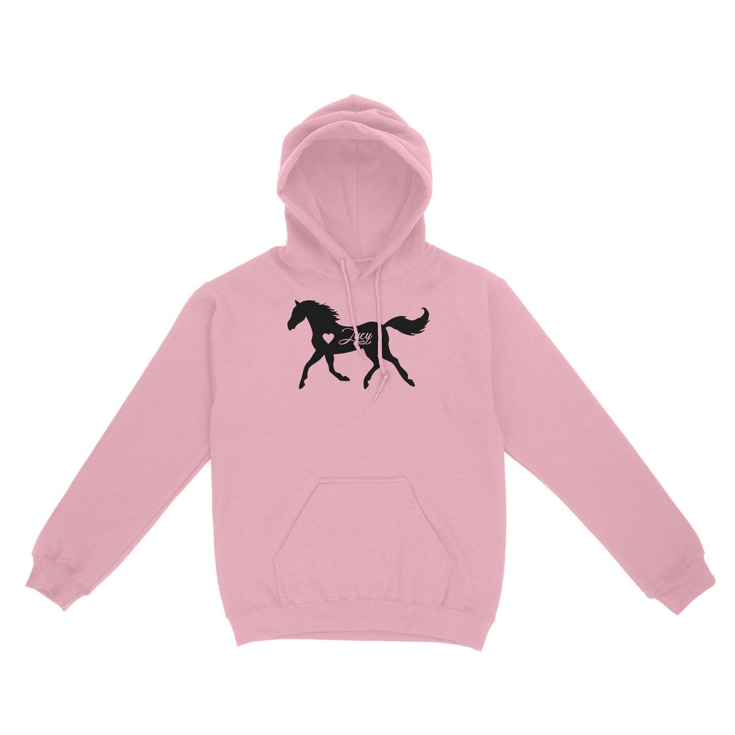 Customized name horse gifts for girls, Gift For Horse Owner, Horse Trainer Gift, Horse Lover Gift, Cowgirl, Riding Tee D06 NQS2682 - Standard Hoodie
