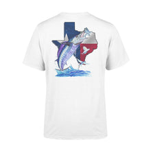 Load image into Gallery viewer, Wahoo season Texas wahoo saltwater fishing - Standard T-shirt
