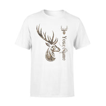 Load image into Gallery viewer, Deer hunting camo deer hunting personalized shirt perfect gift- Standard T-shirt