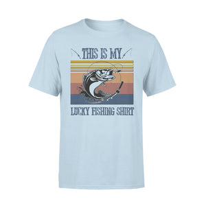 Lucky Largemouth Bass Fishing Vintage style T-shirt design This is my Lucky Fishing shirt for Fishing lovers - SPH96
