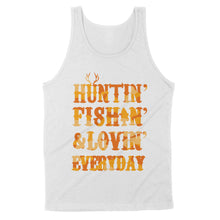 Load image into Gallery viewer, Hunting Fishing Loving Everyday Tank top Orange Camo - SPH95