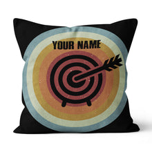 Load image into Gallery viewer, Personalized 3D Target Archery Pillow Custom Throw Pillow Archery Gifts VHM0866