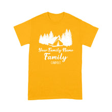 Load image into Gallery viewer, Family Camping Trip shirt, personalized family shirt NQSD68 - Standard T-shirt