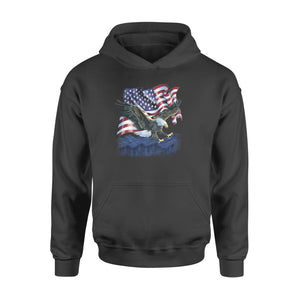 The Mountain Men's Eagle Talon Flag - Standard Hoodie