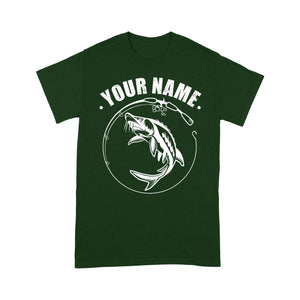 Custom name sturgeon fishing tattoos shirt Standard T-shirt - NQSD310