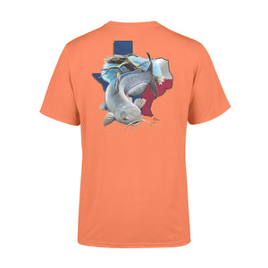 Catfish season Texas catfish fishing - Standard T-shirt