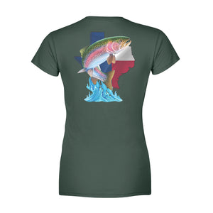 Trout fishing Texas trout season - Standard Women's T-shirt