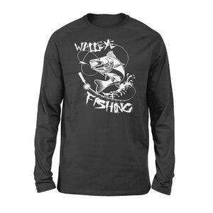 Walleye fishing fly fishing - Standard Long Sleeve