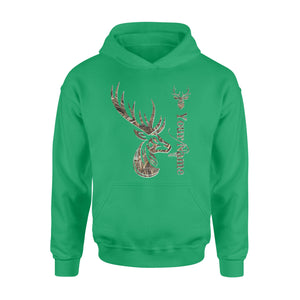Deer hunting camo deer hunting personalized shirt perfect gift - Standard Hoodie