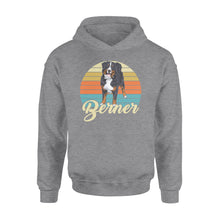 Load image into Gallery viewer, Custom name Berner dog personalized gift hoodie
