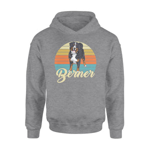 Custom name Berner dog personalized gift hoodie
