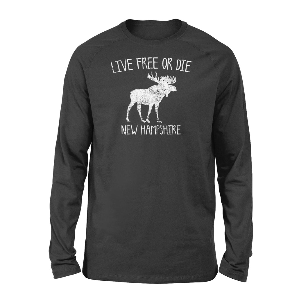 Live Free or Die New Hampshire - Standard Long Sleeve D03