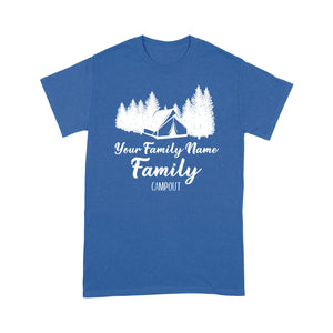 Family Camping Trip shirt, personalized family shirt NQSD68 - Standard T-shirt