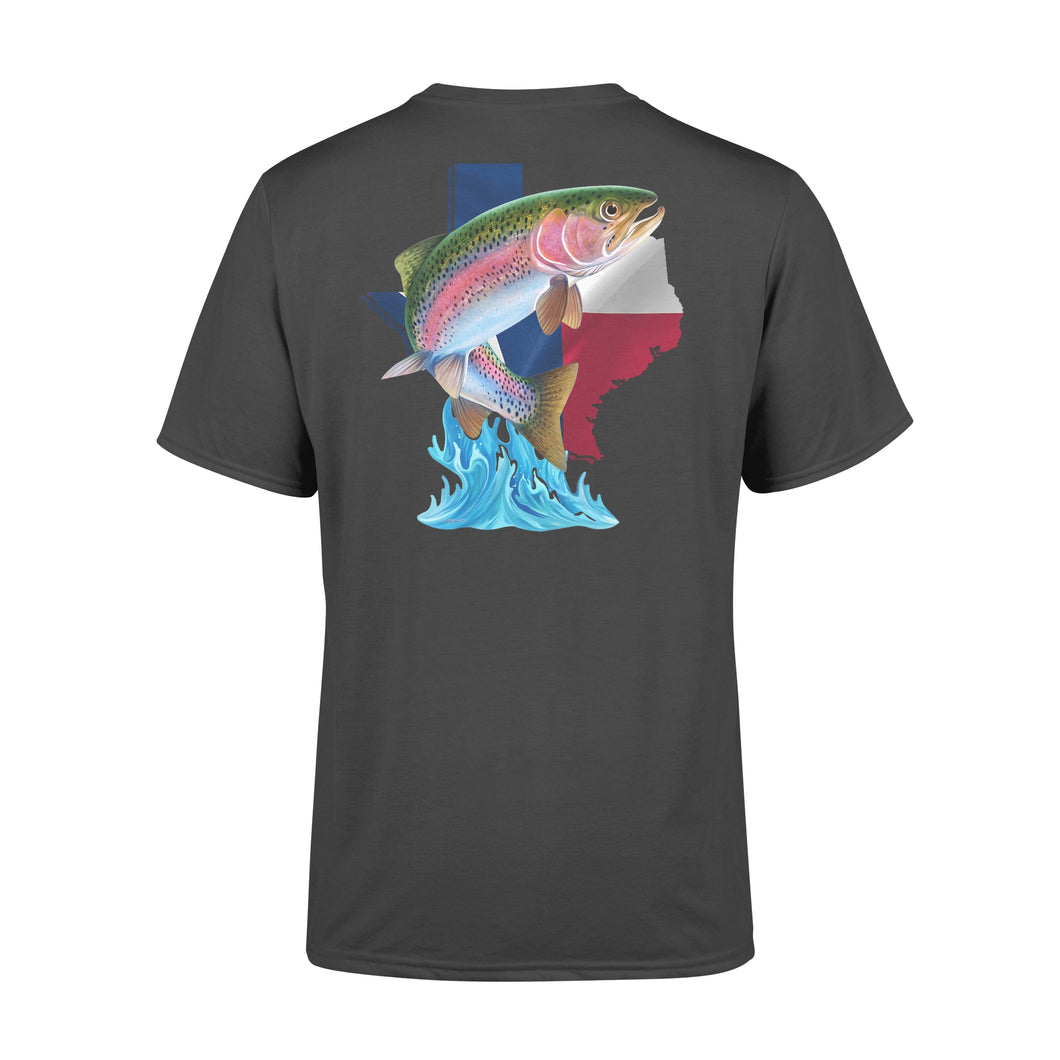 Trout fishing Texas trout season - Standard T-shirt