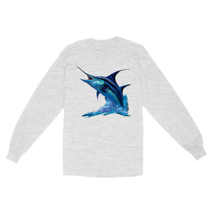 Blue Marlin Deep Sea Fishing T Shirts, Marlin Saltwater Fishing Shirt Offshore Fishing IPHW3895