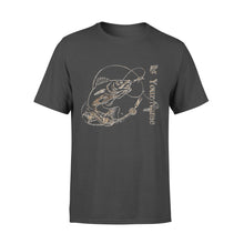 Load image into Gallery viewer, Walleye fishing camo personalized walleye fishing tattoo shirt perfect gift - Standard T-shirt