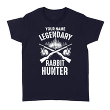Load image into Gallery viewer, Rabbit Hunter customize name - Personalized gift Women&#39;s T-shirt - NQSD246