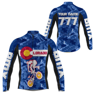 CO Colorado BMX Men Women Cycling Jersey Custom Cyclist Bicycle Riding Shirt Cross Country Biking| NMS799