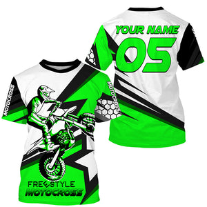 Personalized freestyle Motocross jersey kid men women UPF30+ extreme dirt bike riding off-road PDT260