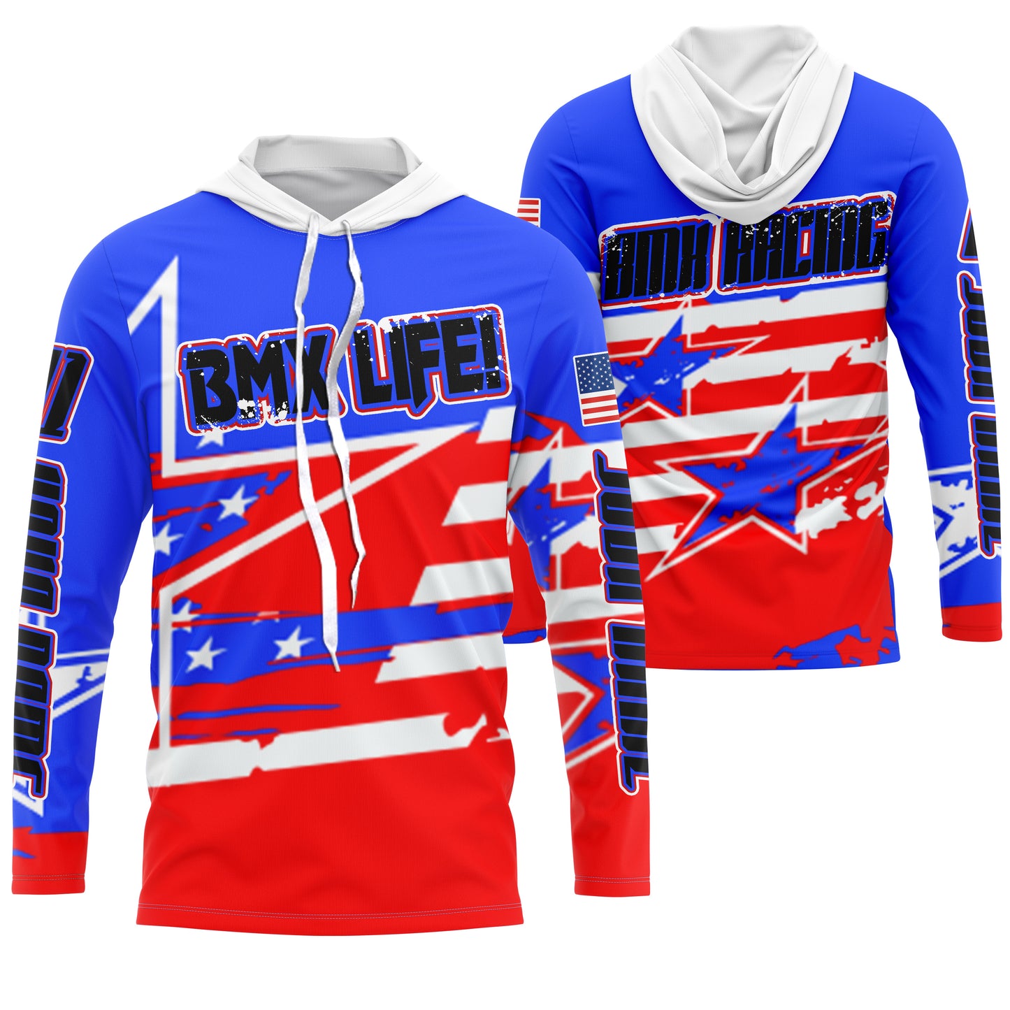 BMX Life Custom American adult kid BMX jersey UPF30+ Extreme sport cycling gear USA bike shirts | SLC80