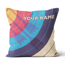 Load image into Gallery viewer, Archery Target Arrow Shadow Pillows Custom Throw Pillows Archery Gifts TDM0800