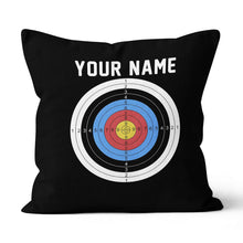 Load image into Gallery viewer, Personalized Black Pillow Archery 3d Target Best Archery Target Pillow TDM0747
