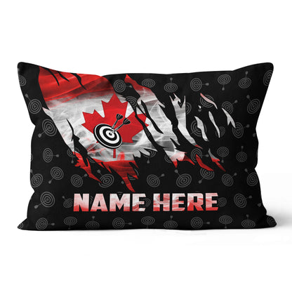 Smoke Canada Flag Custom Darts Pillow Patriotic Personalized Darts Gifts LDT1181