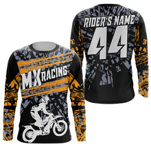 Load image into Gallery viewer, Custom MX racing jersey youth women men off-road Motocross UPF30+ biker riding shirt motorcycle PDT288