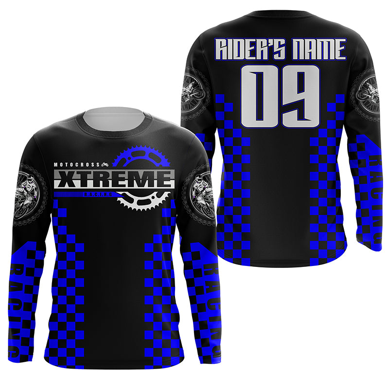 Personalized MX racing jersey youth women men Motocross UPF30+ dirt bike off-road motorcycle shirt PDT317