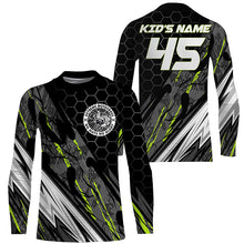 Load image into Gallery viewer, Extreme Motocross Jersey Personalized UPF30+ No Guts No Glory Green Dirt Bike MX Racing Off-road NMS1175