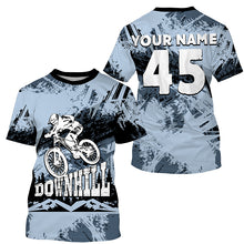 Load image into Gallery viewer, Downhill mountain bike jersey adult kid MTB shirt UPF30+ men cycling jersey girl boy riding shirt| SLC280