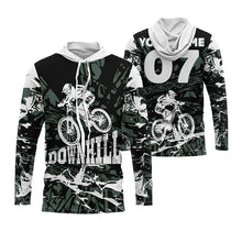 Load image into Gallery viewer, Camo Downhill MTB jersey mens UPF30+ mountain bike gear kids customized cycling jersey boys girls| SLC258